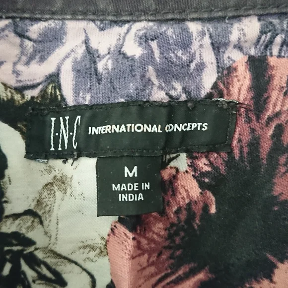 Mens floral shirt international concepts - Picture 4 of 4
